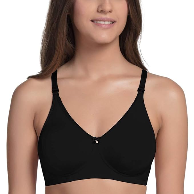 Enamor A055 Comfort Shaper Cotton T-Shirt Bra for Women- High Coverage, Non Padded and Wirefree - Image 13