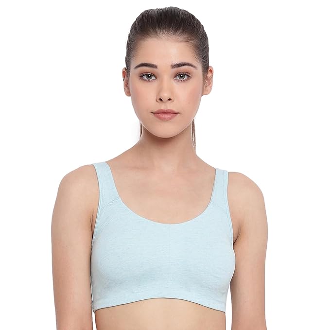 Enamor Low Impact Cotton Sports Bra - Non-Padded • Wirefree -SB06 - Image 8