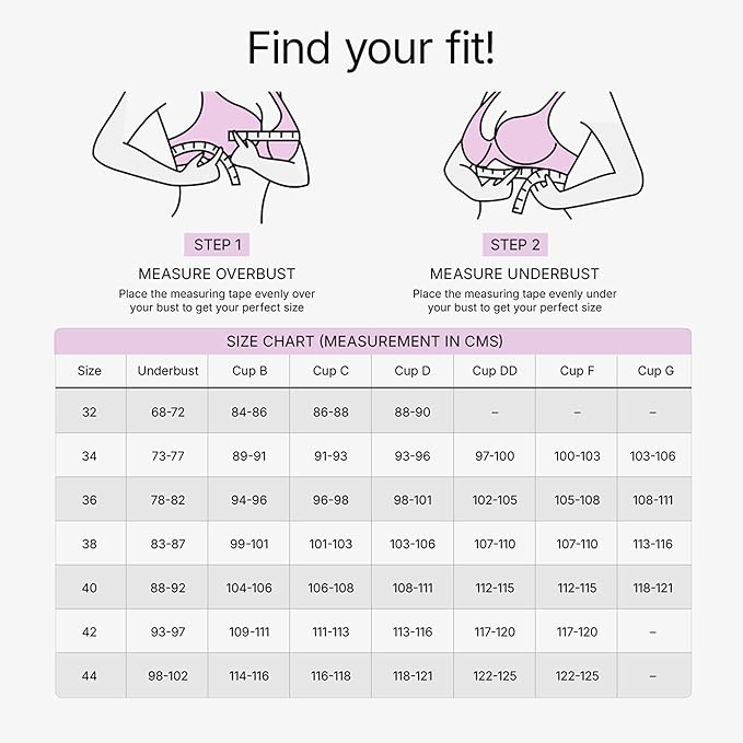 Enamor Innovations Easy Fit, Antimicrobial, Front Double Layer, Women's Cotton Beginner's Bra - Pop-On Style, Non Padded, Wirefree, High Coverage - BB01 - Image 17