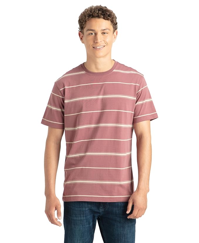 Jockey 2715 Men's Super Combed Cotton Rich Striped Regular Fit Round Neck Half Sleeve T-Shirt - Image 13